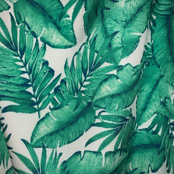 Gianni Bini One Shoulder Palm Leaf Dress - Picture 5 of 5